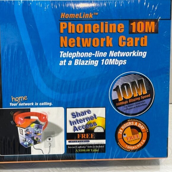 New Linksys HPN200 HomeLink Phoneline 10M Network Card - Picture 8 of 8